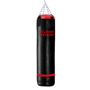 Muay Thai Punching Bag/Kick Bag Black and Red