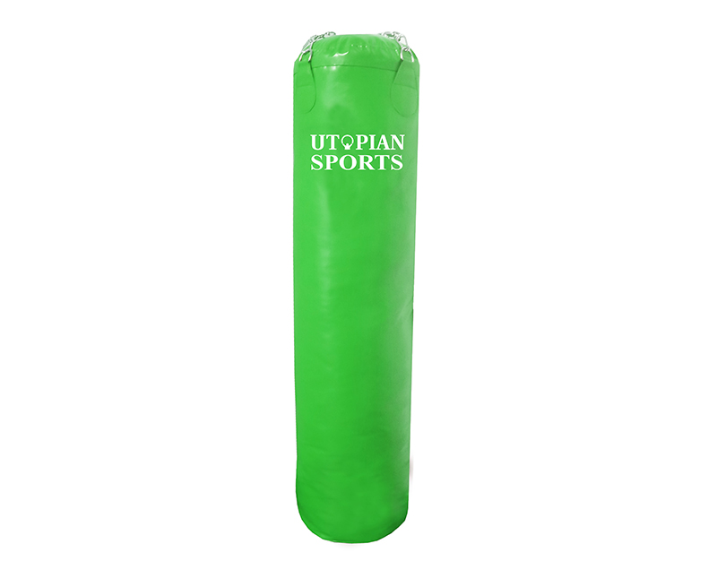 Muay Thai Long Punching Bag/Karate Kick Bag Blue 155cm Height - Image 4