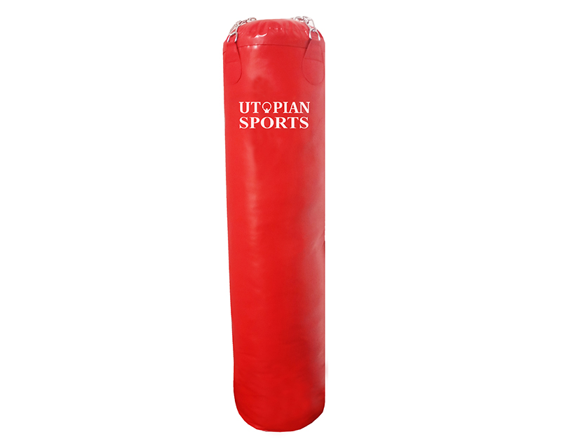 Muay Thai Long Punching Bag/Karate Kick Bag Blue 155cm Height - Image 2