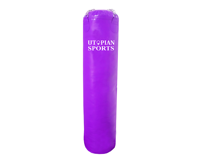 Muay Thai Long Punching Bag/Karate Kick Bag Blue 155cm Height - Image 7