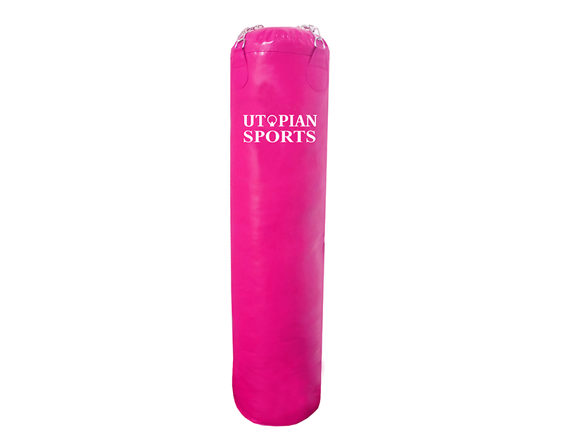 Muay Thai Long Punching Bag/Karate Kick Bag Blue 155cm Height - Image 5