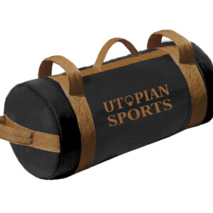 Black Sand Bag/Core Bag With Brown Webbing Handles