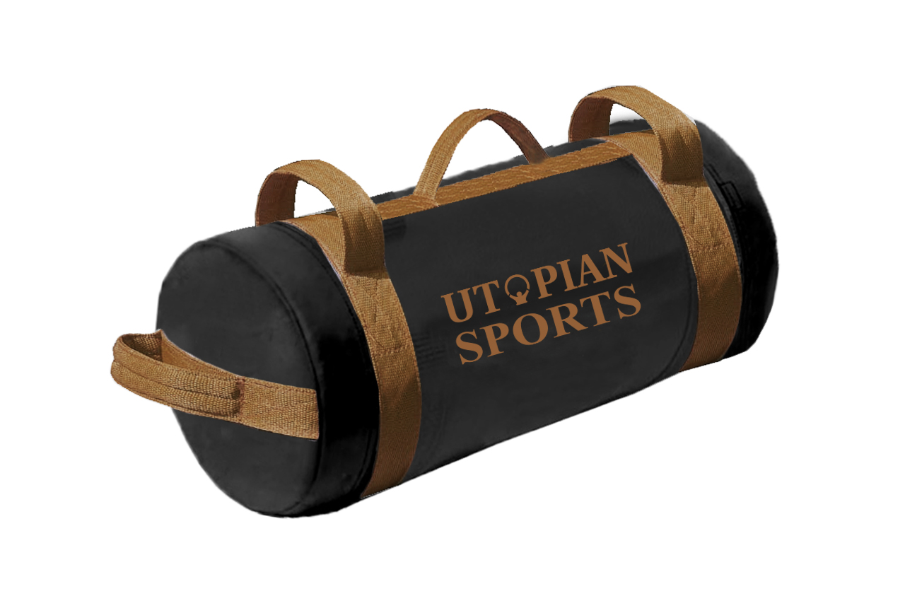 Black Sand Bag/Core Bag With Red Webbing Handles - Image 8