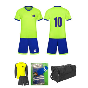 Soccer Kit 15 Set Adults - Lime Green