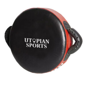 Utopian Sports Boxing Heavy Punching Pad/ Punch Shield Target Pad 35cm 0D Striking Pad  (Black)