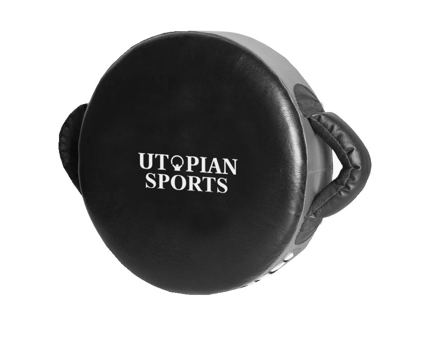 Utopian Sports Boxing Heavy Punching Pad/ Punch Shield Target Pad 35cm 0D Striking Pad Grey Sides