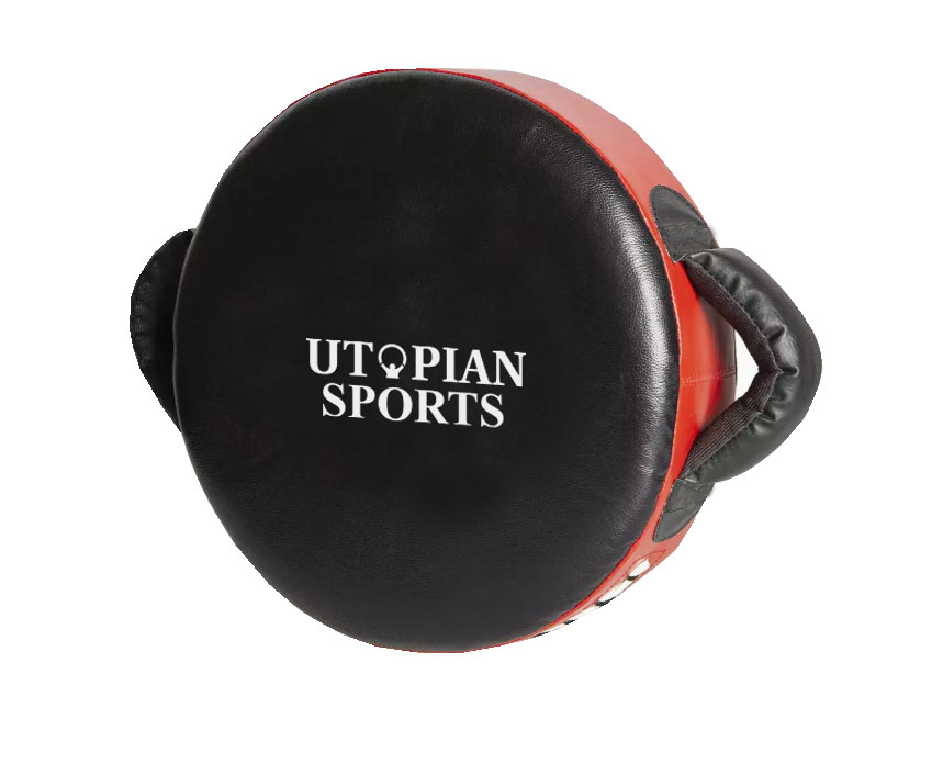 Utopian Sports Boxing Heavy Punching Pad/ Punch Shield Target Pad 35cm 0D Striking Pad (Black)