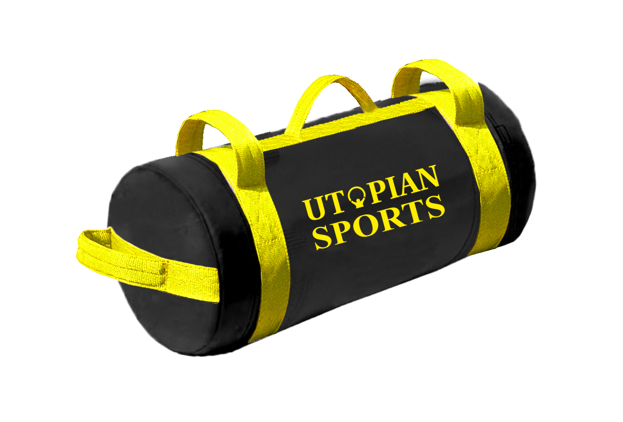 Black Sand Bag/Core Bag With Red Webbing Handles - Image 3